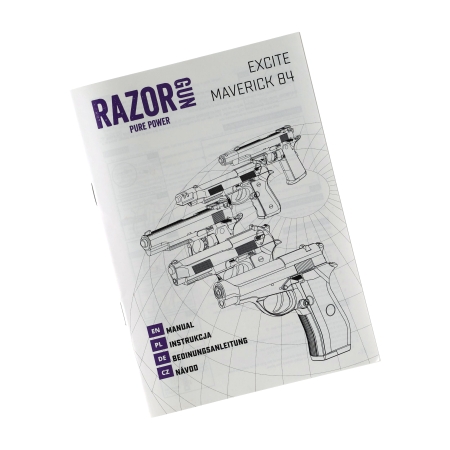 Pistolet wiatrówka RazorGun Maverick 84 4,5 mm BB CO2