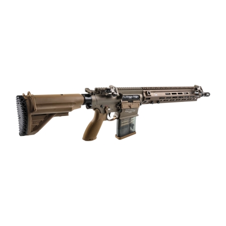Replika karabinek ASG H&K Heckler&Koch HK M110 A1 6 mm BB, brązowa