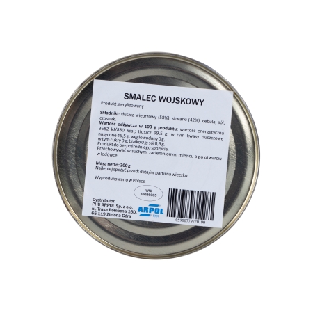 Smalec Arpol wojskowy 300 g