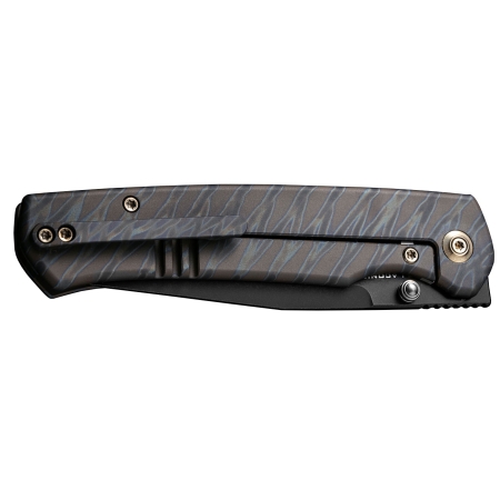 Nóż składany WE Knife Evoke WE21046-4 tiger stripe