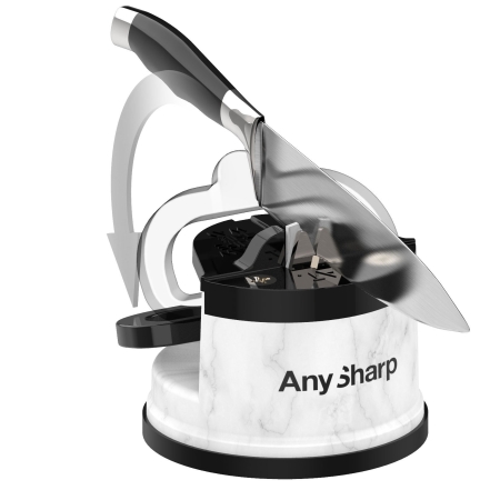 Ostrzałka AnySharp classic biały marmur