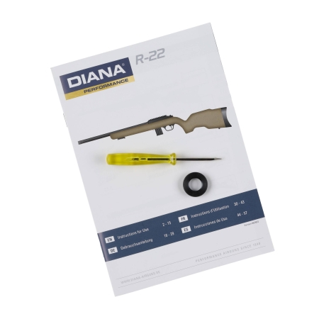 Karabinek bocznego zapłonu Diana R-22 kal. .22LR carbon