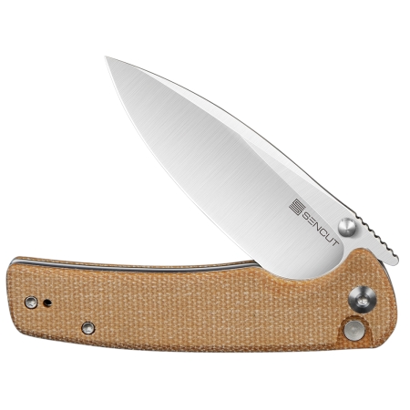 Nóż składany Sencut Sachse S21007-3 brown micarta