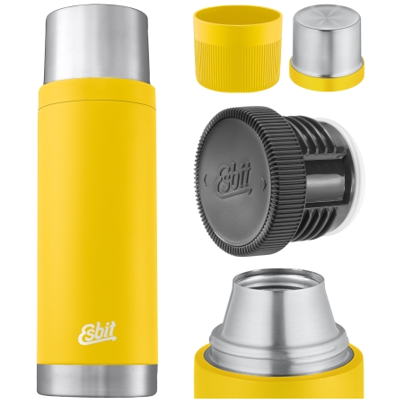 Termos Esbit Sculptor Vacuum Flask 1 l żółty