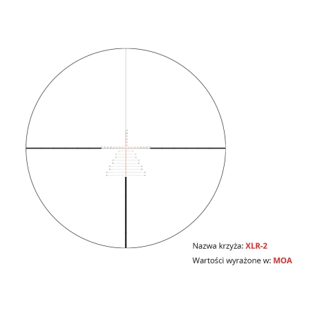 Luneta celownicza Vortex Razor HD LHT 4,5-22x50 FFP 30 mm AO XLR-2 MOA/MRAD