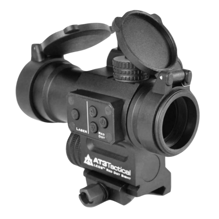 Kolimator AT3 Tactical LEOS 2 MOA z zielonym laserem