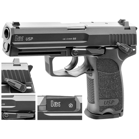 Replika pistolet ASG H&K Heckler&Koch USP blowback 6 mm