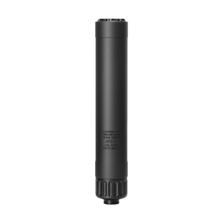 Tłumik do broni Acheron APS E2 9 mm 1/2" 28 UNEF czarny