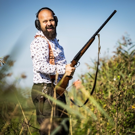 Ochronniki słuchu aktywne RealHunter Active ProSHOT BT czarne