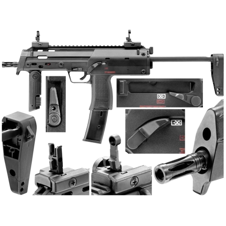 Replika pistolet maszynowy ASG Heckler&Koch MP7 A1 6 mm BB elektryczna