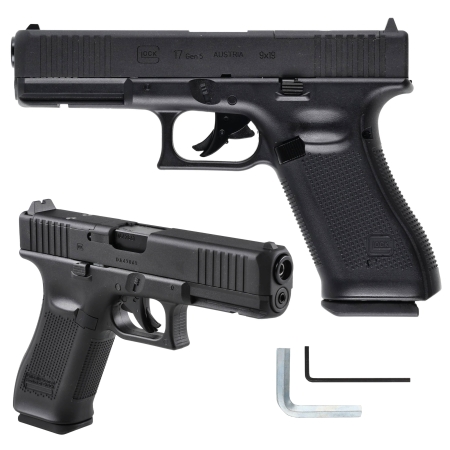 Pistolet wiatrówka Glock 17 gen 5. MOS 4,5 mm BB