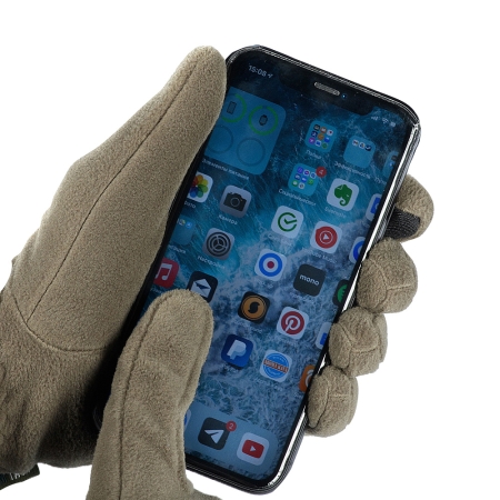 Rękawice męskie M-Tac Winter Polartec ciemnooliwkowe