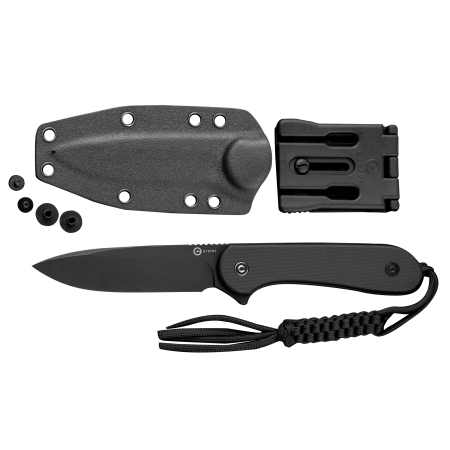 Nóż o stałej klindze Civivi Elementum C2105A black