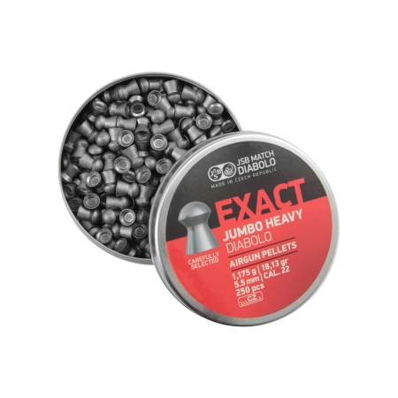 Śrut diabolo JSB Exact Jumbo Heavy 5,52 mm 250 szt.