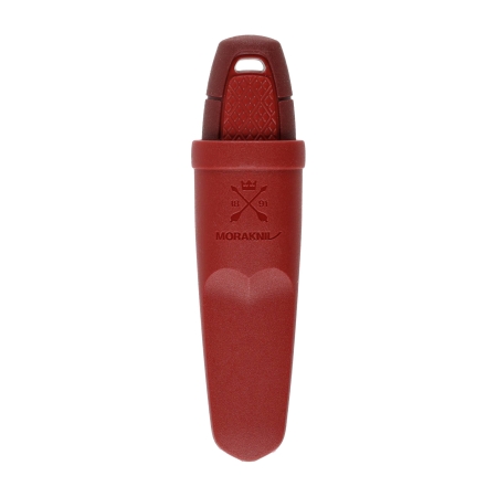 Nóż Morakniv Eldris czerwony z zestawem Neck Knife stal nierdzewna