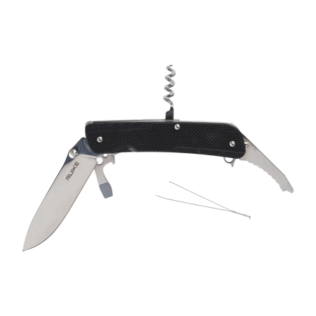 Scyzoryk Ruike LD21-B wielofunkcyjny, czarny