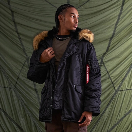 Kurtka Alpha Industries N3B Czarna