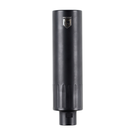 Tłumik do broni Gomander Tactinox 9 L PCC DT 1/2x36 TPI 49 mm nienasuwany stal czarny