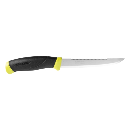 Nóż Morakniv Fishing Comfort Scaler 150 z ząbkami stal nierdzewna