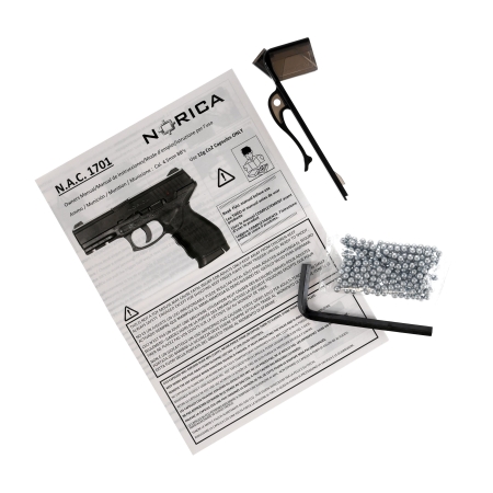 Pistolet wiatrówka Norica N.A.C. 1701 4,5 mm BB CO2
