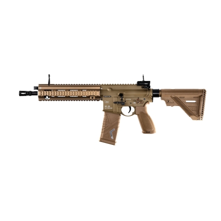 Replika karabinek ASG H&K Heckler&Koch HK416 A5 6 mm brązowa, full auto, elektryczna