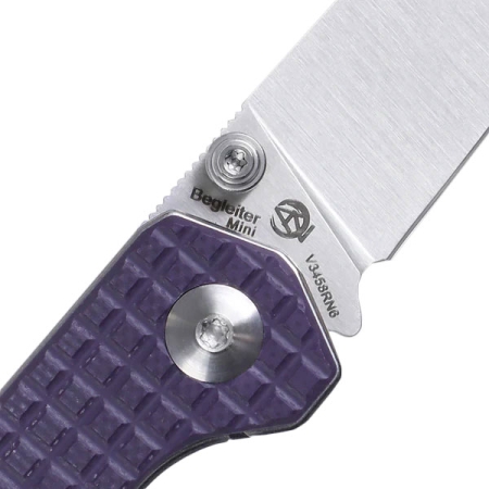 Nóż Kizer Begleiter Mini V3458RN6 fioletowy