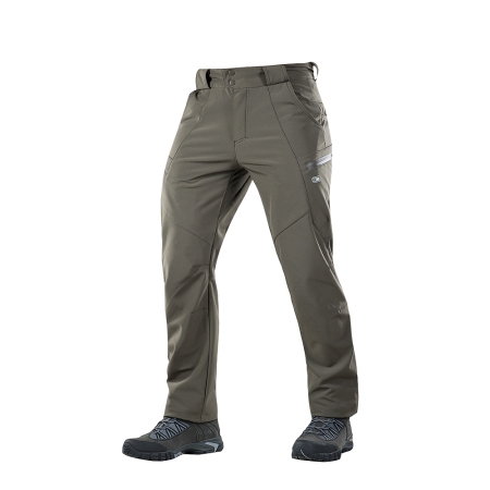 Spodnie trekkingowe M-Tac Soft Shell Winter oliwkowe