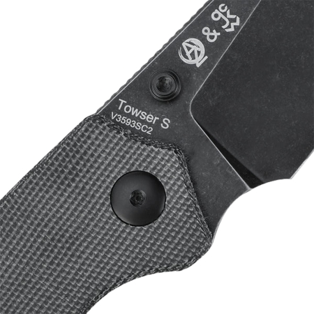 Nóż Kizer Towser S V3593SC2 czarny