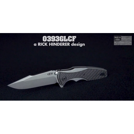 Nóż składany Zero Tolerance ZT Hinderer 0393GLCF