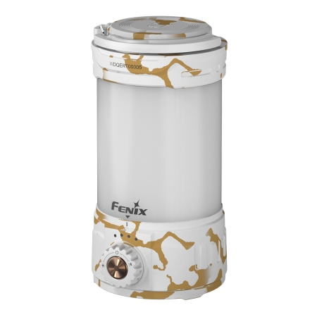 Lampa kempingowa Fenix CL26R Pro biały marmur