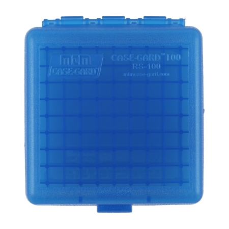 Pudełko na amunicję kulową MTM RS-100-24 223rem 100szt. Niebieskie