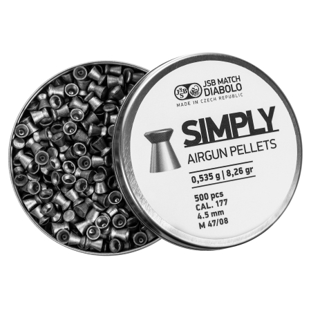 Śrut diabolo JSB Simply 4,5 mm 500 szt. 0,535 g