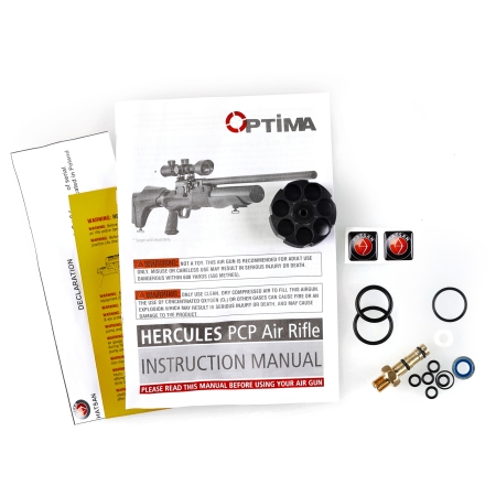 Wiatrówka PCP Optima by Hatsan Hercules 9 mm