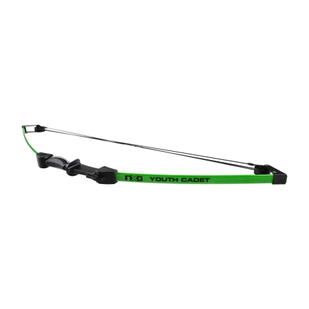Łuk bloczkowy dla dzieci NXG CB Cadet4 Set 15 lbs zielony na przyssawki