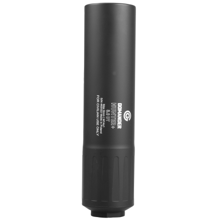 Tłumik do broni myśliwskiej Gomander Hunter M14X1 52 mm 8.0 DT nasuwany na lufę aluminium czarny