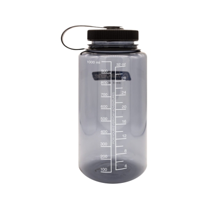Butelka Nalgene Wide Mouth 1 l szara z szerokim wlewem