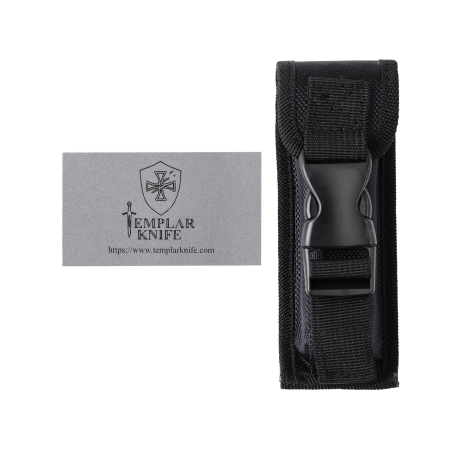 Nóż OTF Templar Knife Large Aluminium Diamond Plate Drop Black