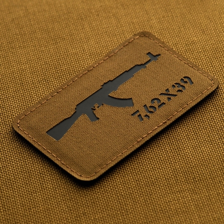 Naszywka M-Tac AKM 7,62x39 Laser Cut coyote