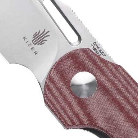 Nóż Kizer October V3569A2 czerwony