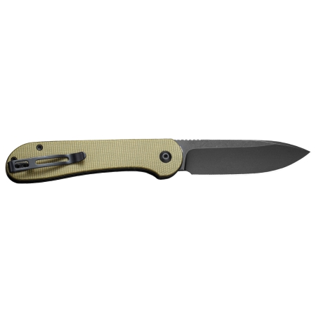 Nóż składany Civivi Button Lock Elementum C2103B olive micarta