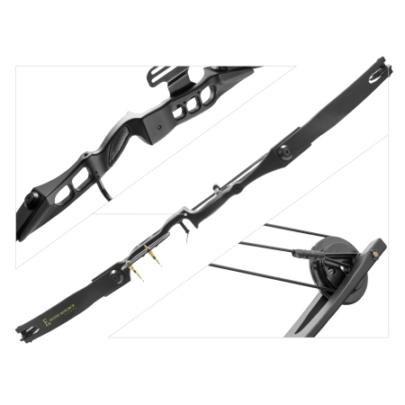 Łuk bloczkowy dla dorosłych Poe Lang Cobra Protex 55 lb 40,2
