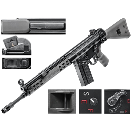 Replika karabinek ASG Heckler&Koch G3 6 mm