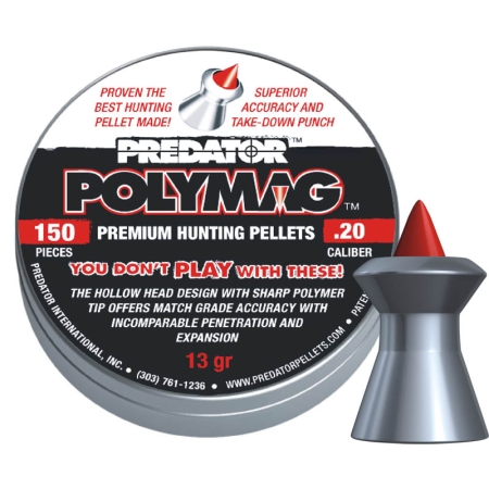 Śrut diabolo JSB Polymag Predator 5,1 mm 150 szt.