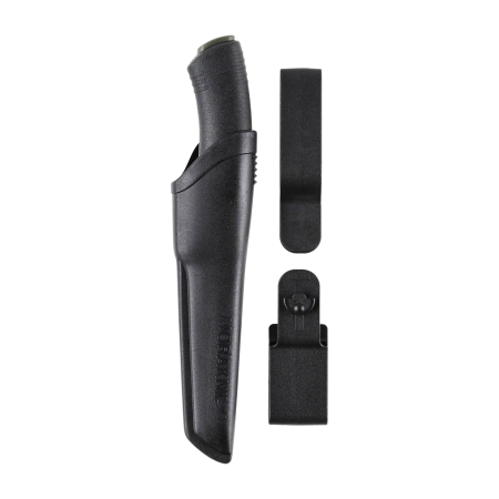 Nóż Morakniv Bushcraft SRT czarny częściowo ząbkowany