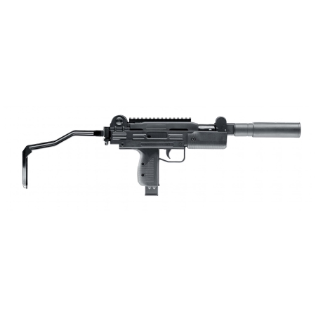 Pistolet maszynowy wiatrówka IWI Mini Uzi 4,5 mm sprężnowy