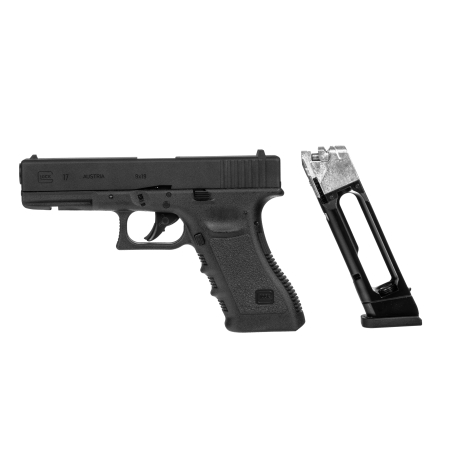 Replika pistolet ASG Glock 17. 6 mm CO2