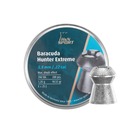 Śrut diabolo H&N Baracuda Hunter Extreme 5,5mm 200 szt.