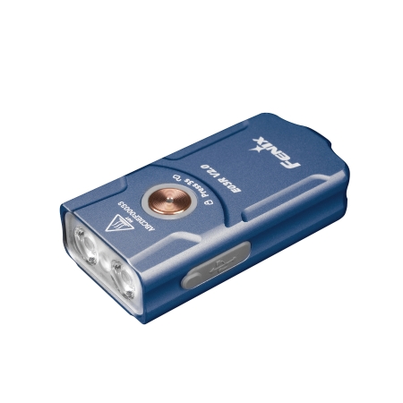 Zestaw latarek LED Fenix PD36R Pro i E03R V2.0 niebieska