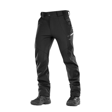 Spodnie trekkingowe M-Tac Soft Shell Winter czarne