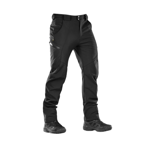 Spodnie trekkingowe M-Tac Soft Shell Winter czarne